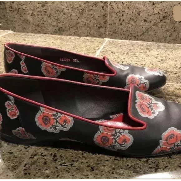 Alexander McQueen Shoes - ALEXANDER MCQUEEN Poppy Duchesse Flats-Size 39 1/2